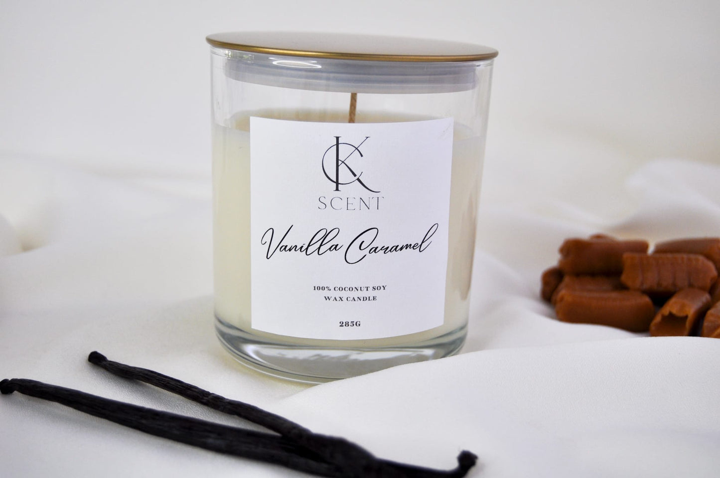 Vanilla Caramel Candle – 285g