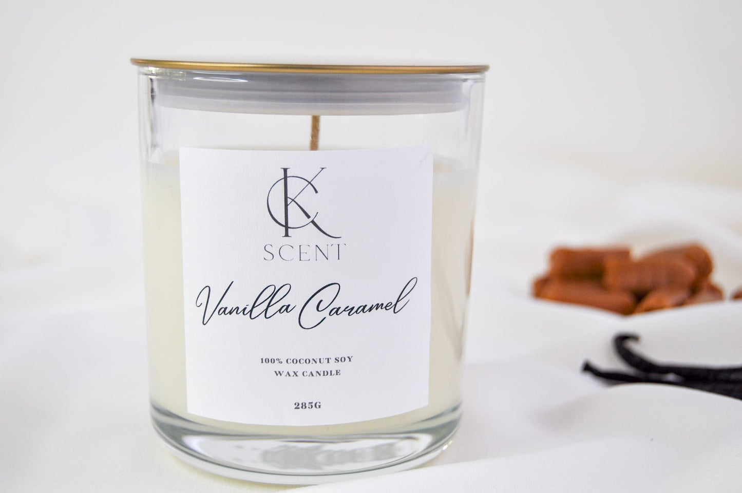Vanilla Caramel Candle – 285g