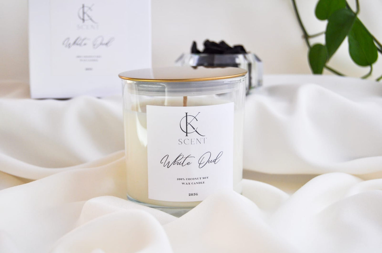 White Oud Candle – 285g