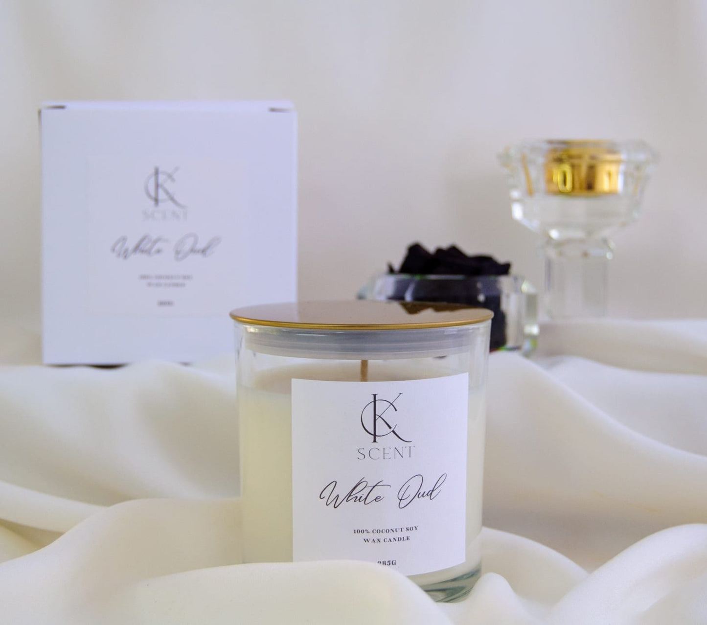 White Oud Candle – 285g