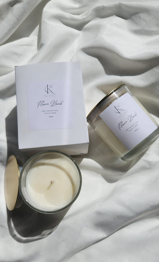 Flower Bomb Candle